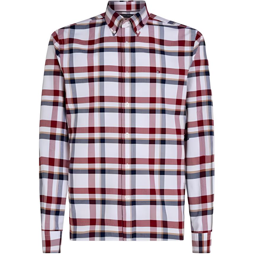 

Tommy Hilfiger Рубашка мужская красная