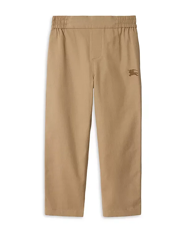 Брюки из саржи - для маленького ребенка, для большого ребенка Burberry, Sand