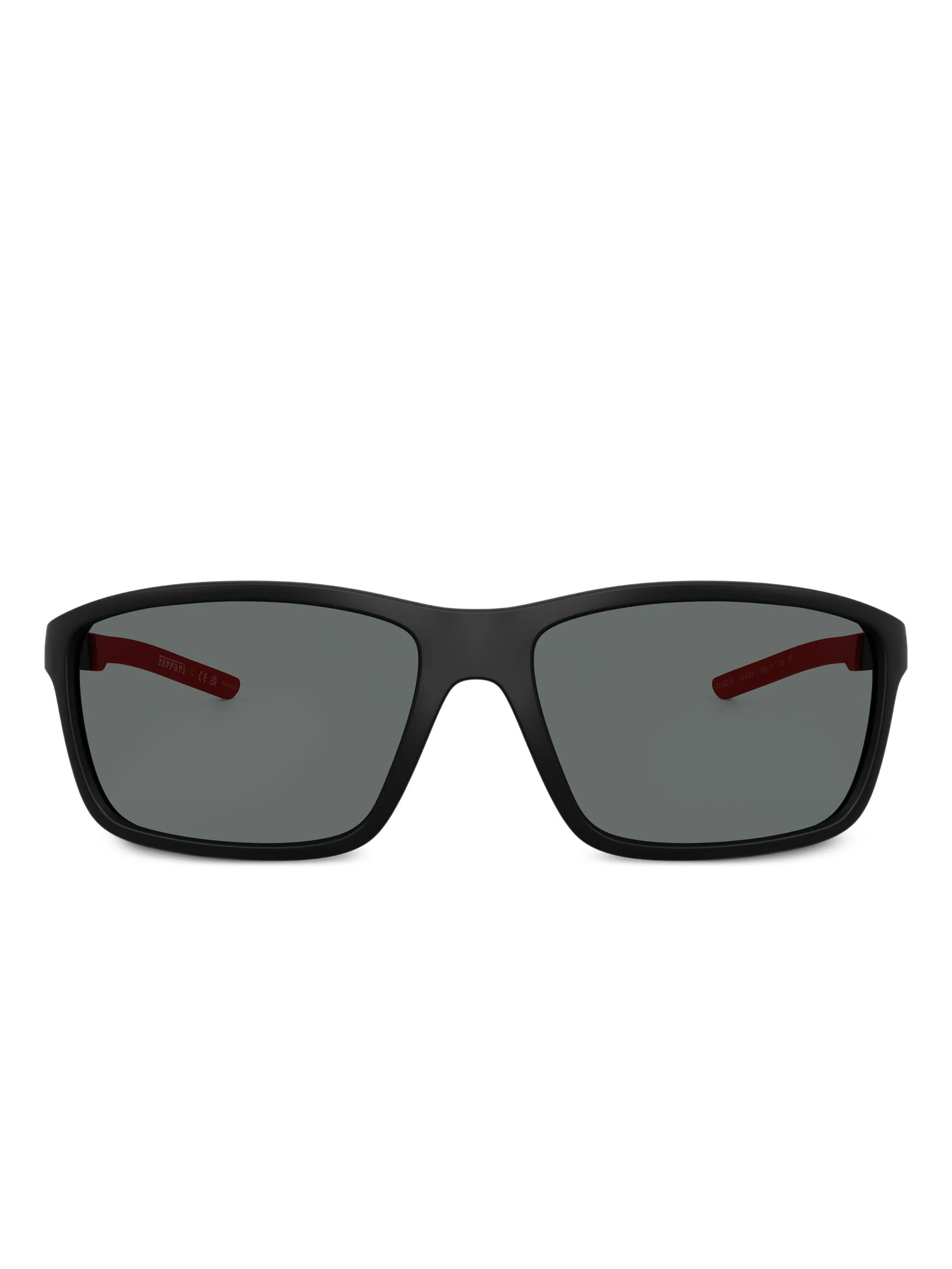 

Солнцезащитные очки в квадратной оправе Scuderia Ferrari, черный