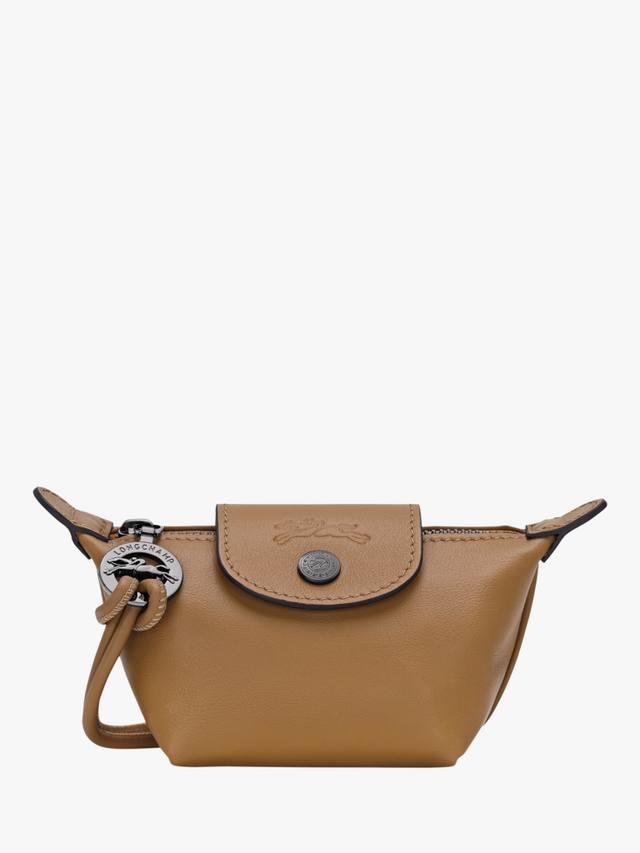 

Le Pliage Xtra Leather кошелек для мелочи Longchamp, Tobacco