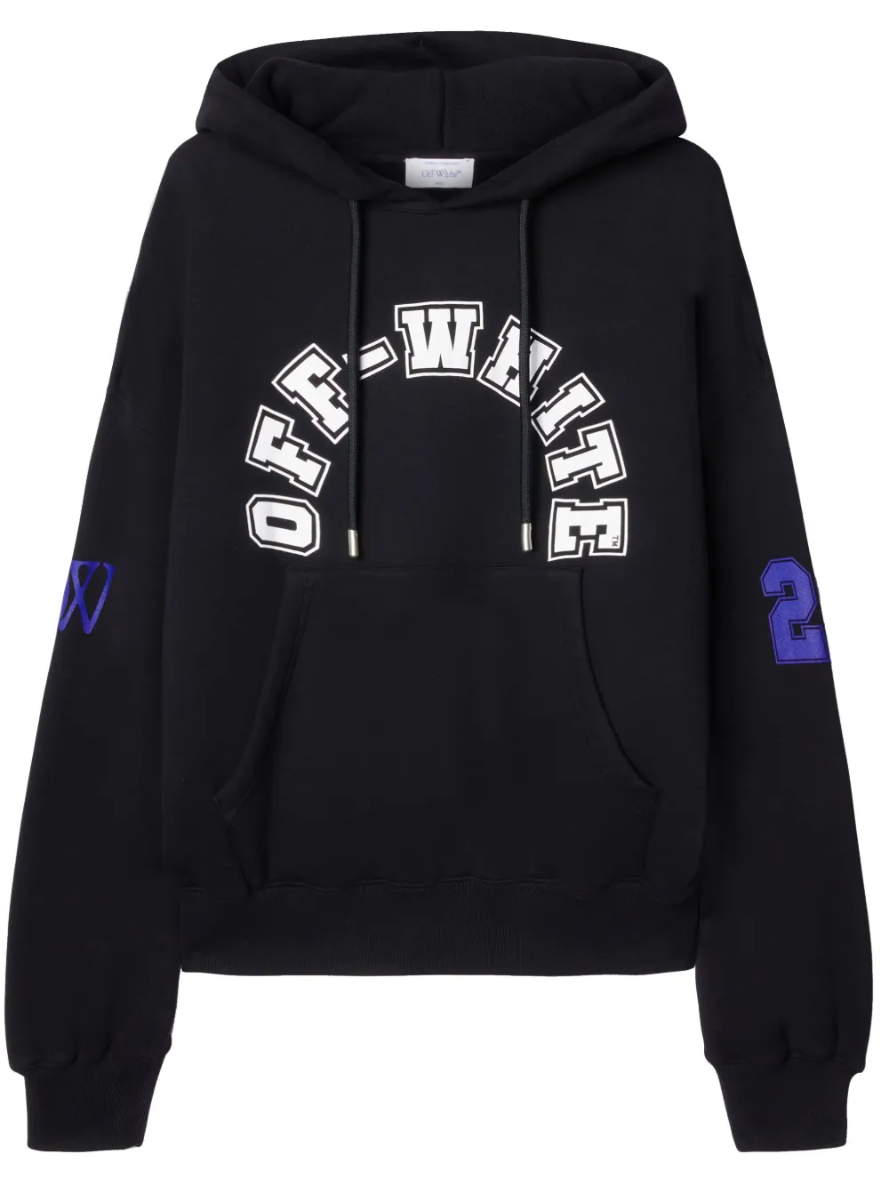 

Худи с принтом Football OFF-WHITE, черный