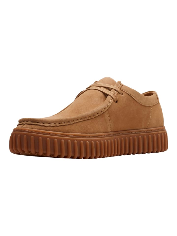 

Туфли на шнуровке Clarks, песочный