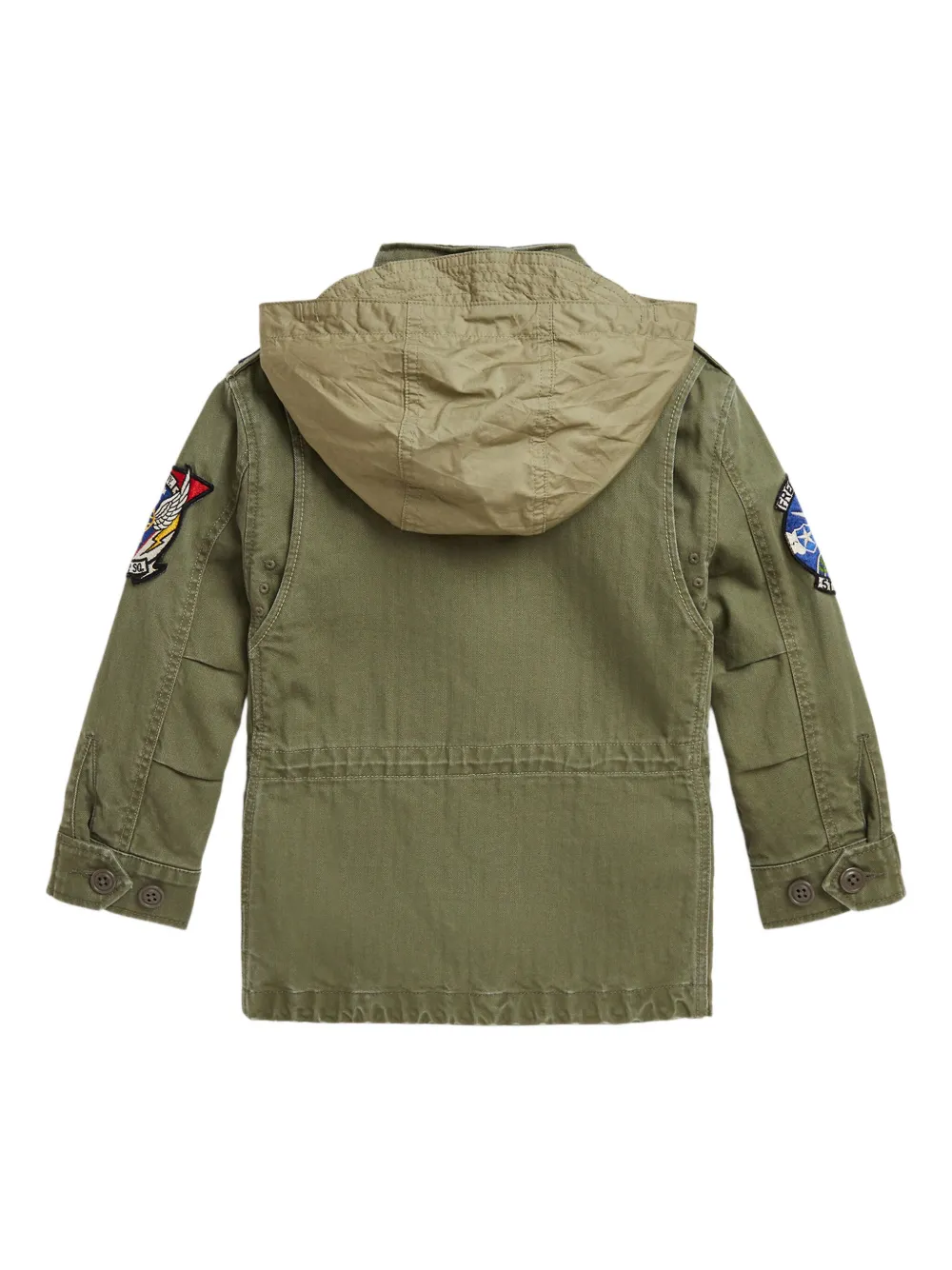 Куртка с карманами POLO RALPH LAUREN KIDS, зеленый — фото 2