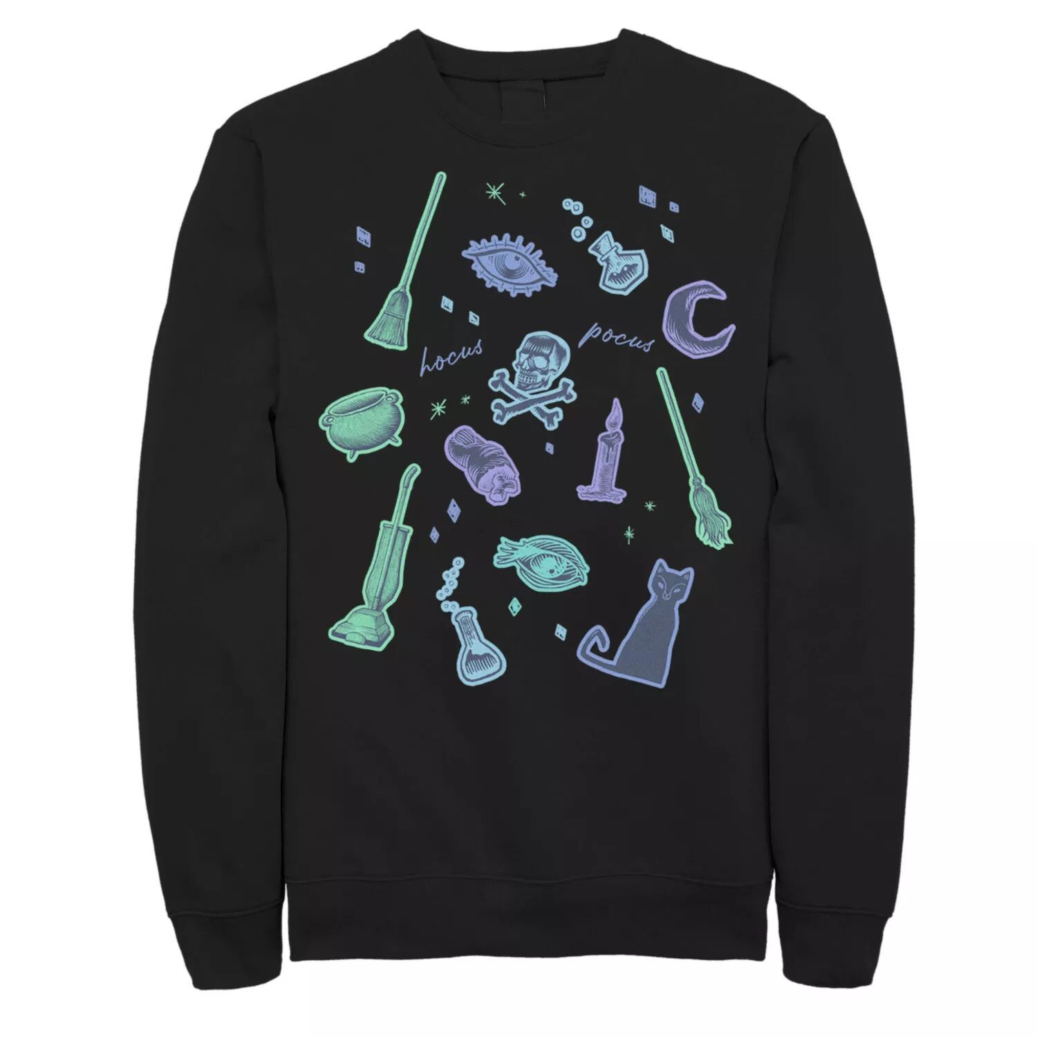 

Мужской свитшот Hocus Pocus Spooky Jumble Group Shot Licensed Character