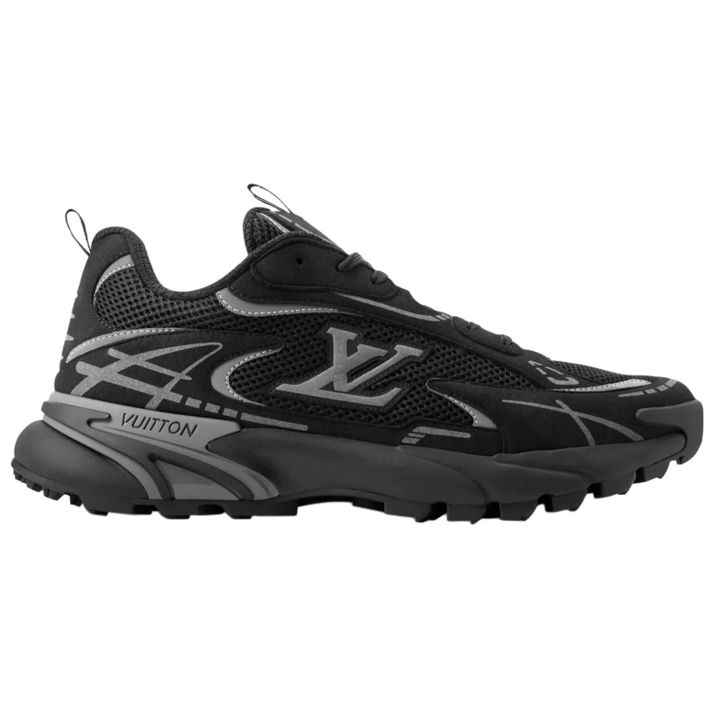 Кроссовки Casual LOUIS VUITTON Tatic Runner Low Top Black — фото 3