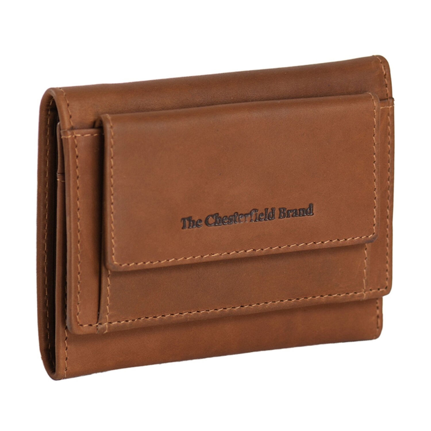 

Кошелек The Chesterfield Brand Wax Pull Up RFID Schutz Leder 11 см, коньячный