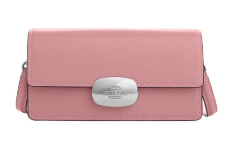 

COACH Элайза Кожаная Сумка Через Плечо Женская Маленькая Натуральный Розовый