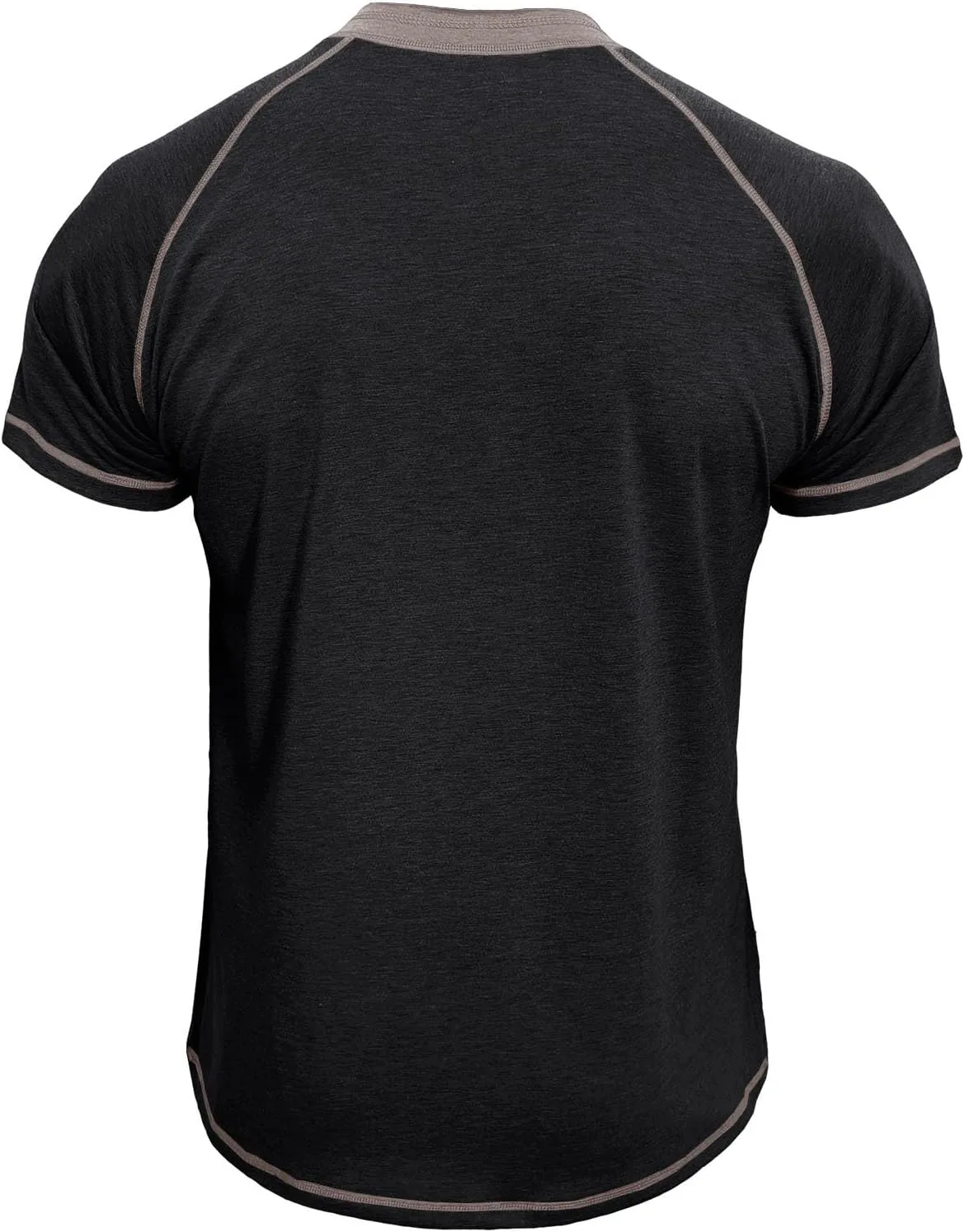 Мужская футболка с коротким рукавом Henley Regular-Fit — фото 3
