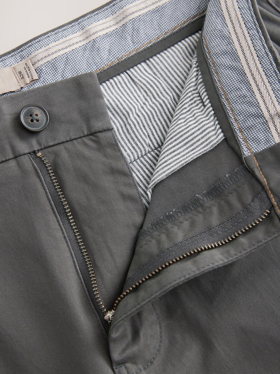 Облегающие брюки чинос Next, цвет marine blue/Fir/Black — фото 3