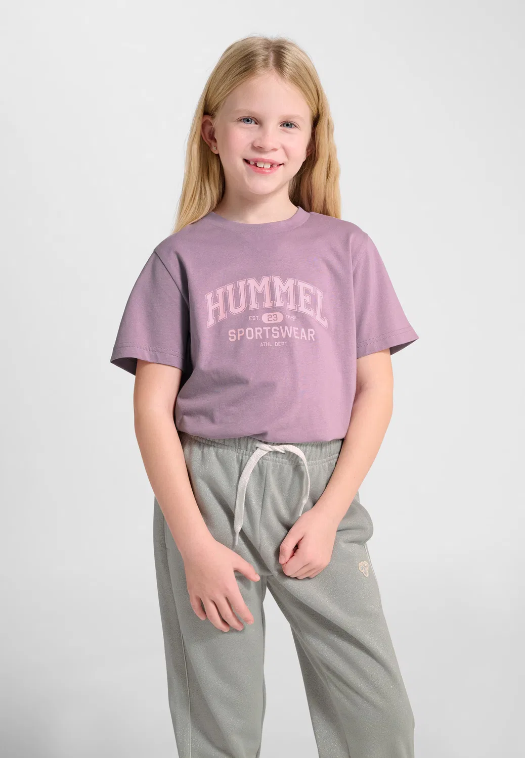 Футболка Hummel, Lavender — фото 4