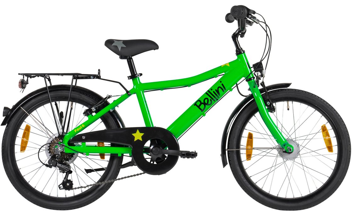 

Детский велосипед Bellini Paul 6 - 20 дюймов - Diamant - 2024, цвет Grün|neon greenblack glossy