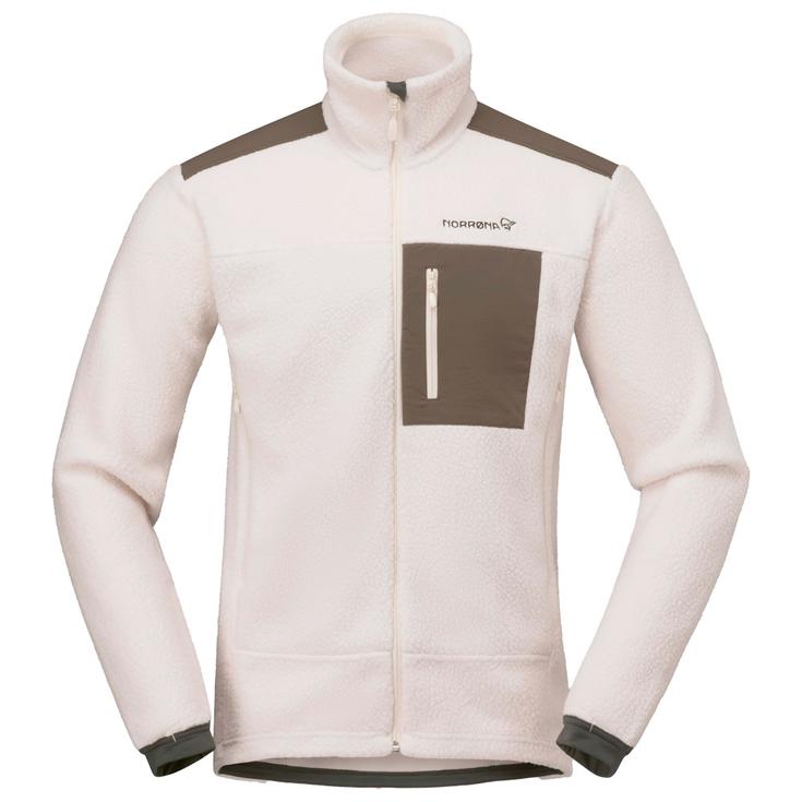 

Флисовая куртка trollveggen warm 3 m's whisper white - m Norrona