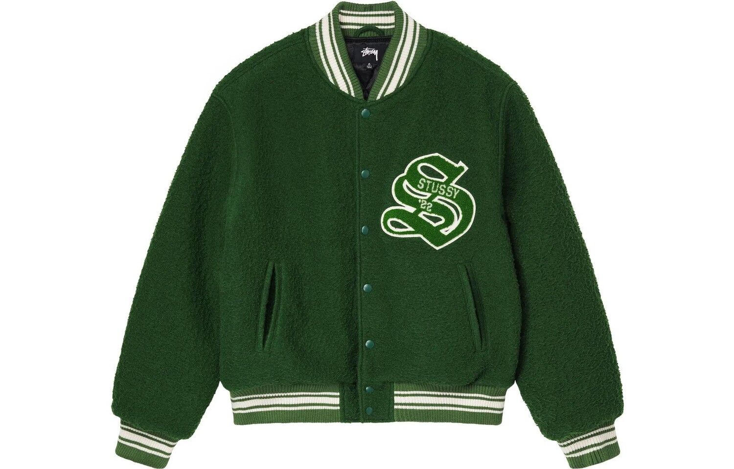 

Бейсбольная майка унисекс Stussy, цвет Green