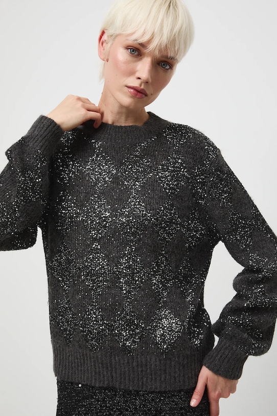 

Свитер из шерстяной смеси Medicine, серый