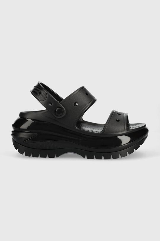 Классические шлепанцы Mega Crush Sandal Crocs, черный