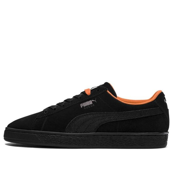 

Кроссовки suede classic tonal nu skool 'black' Puma, черный