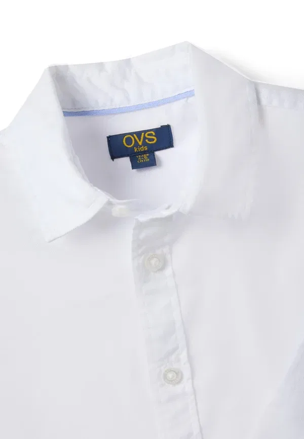 Рубашка Regular fit Ovs, оптический белый — фото 3