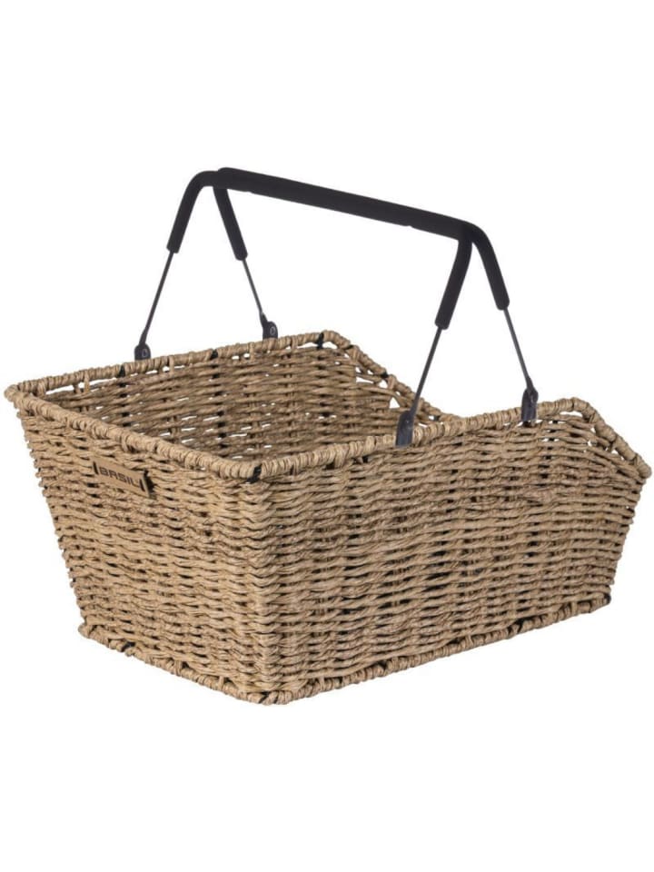 

BASIL Корзина на заднее колесо "Cento Rattan Look" MIK 2.0, цвет "морская трава"