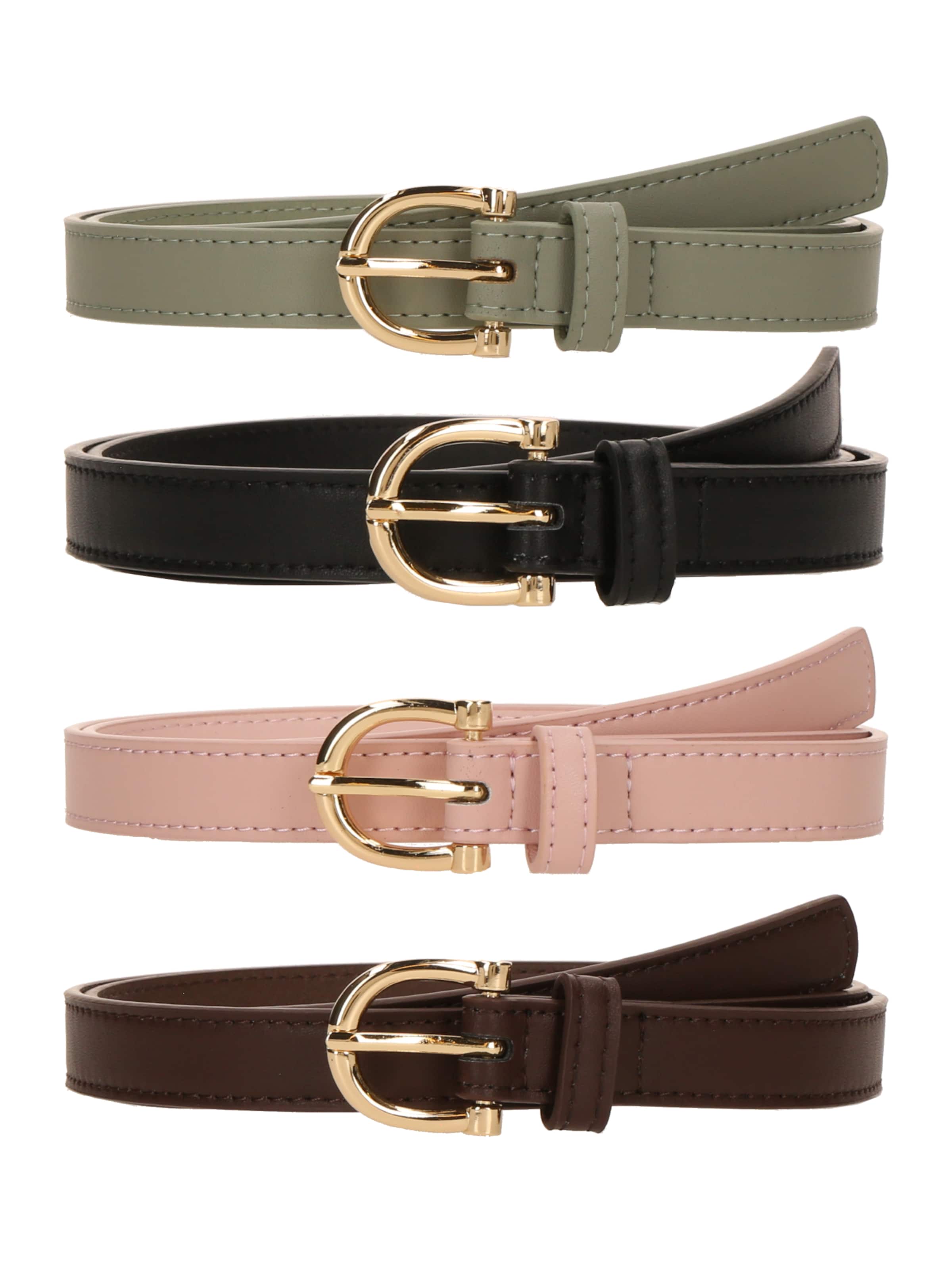 

Studioselect Ремень в темно-коричневом, зеленом, розовом, черном цветах