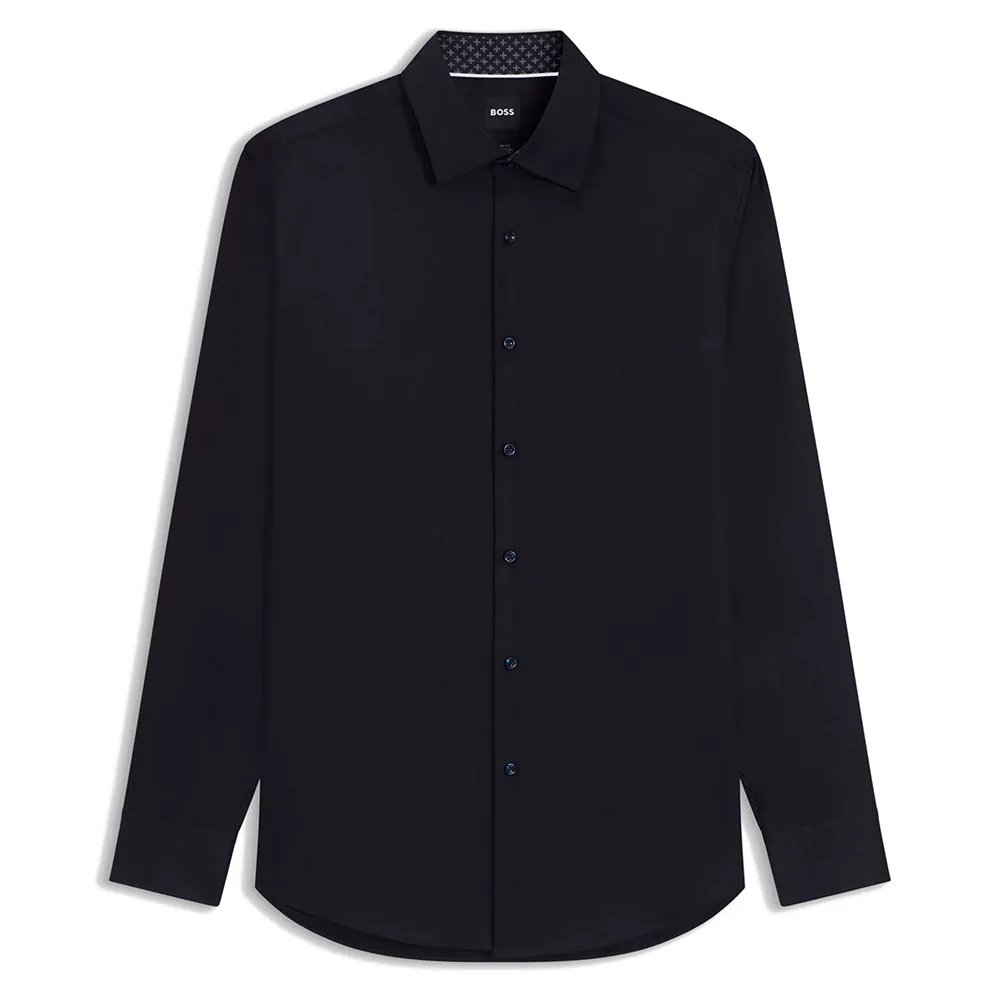 

Рубашка с длинным рукавом BOSS Hank Kent 214 10245425 12, синий