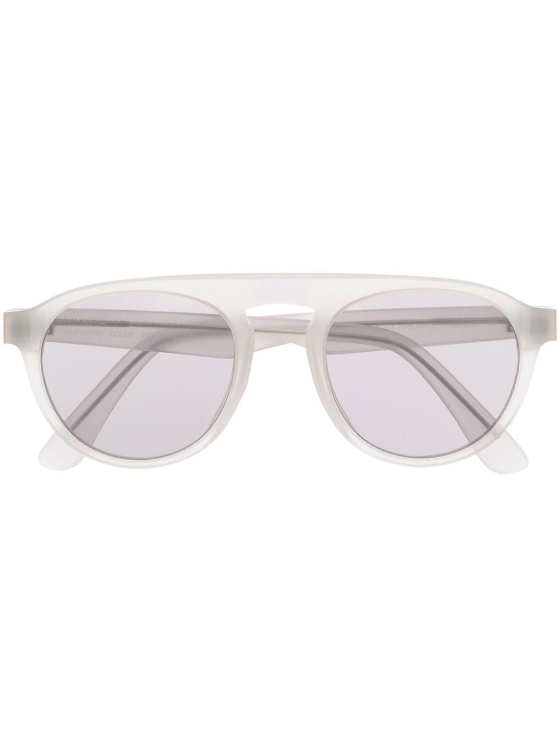 

Mykita солнцезащитные очки Flash с затемненными линзами, нейтральный цвет