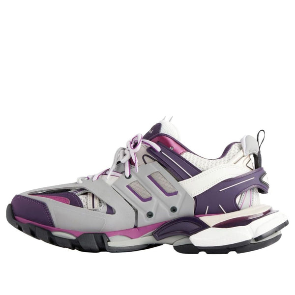 Кроссовки track 'grey purple' Balenciaga, серый