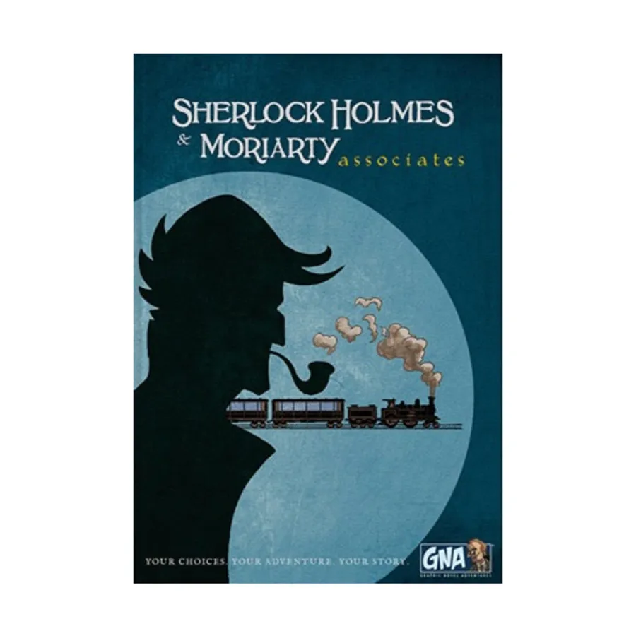 

Sherlock Holmes & Moriarty - Associates, Graphic Novel Adventures (Van Ryder Games), твердый переплет