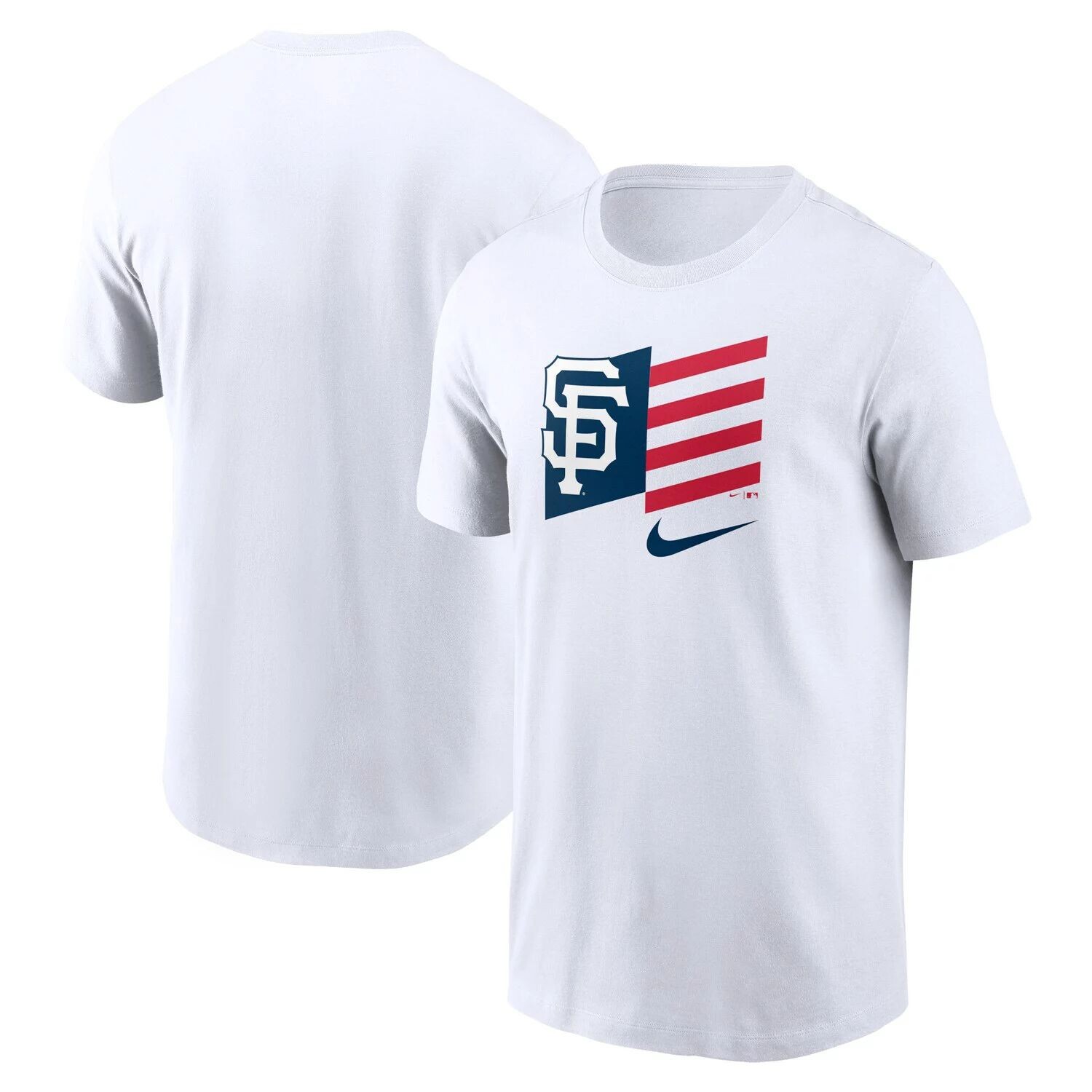 

Мужская белая футболка Nike San Francisco Giants Americana Flag, Белый, Мужская белая футболка Nike San Francisco Giants Americana Flag