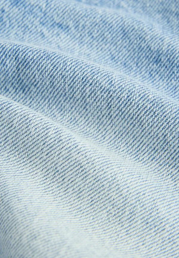 Джинсовые шорты стандартной длины с бахромой по краю Next, Mid Blue — фото 3