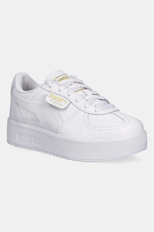 Кожаные кроссовки Palermo Elevata Lth Wns Puma, белый