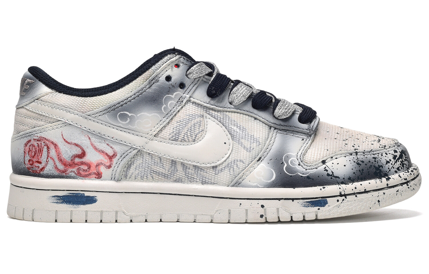 

Мужские кроссовки для скейтбординга Nike Dunk Low, Blue/White
