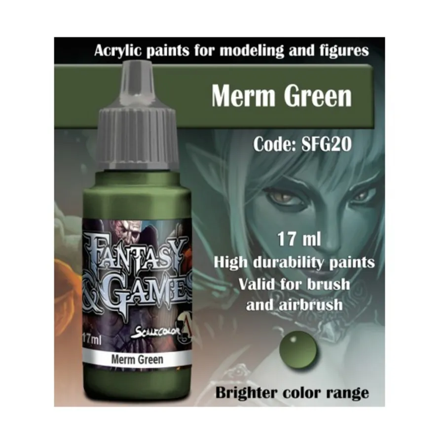 

Мерм Грин, Scalecolor Fantasy & Games Paints