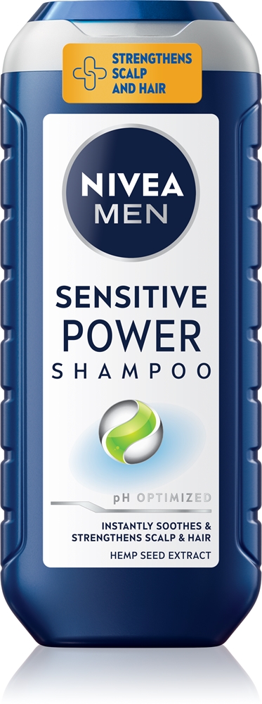 

Men Sensitive Power - тонизирующий шампунь для чувствительной кожи головы Nivea, 250 мл