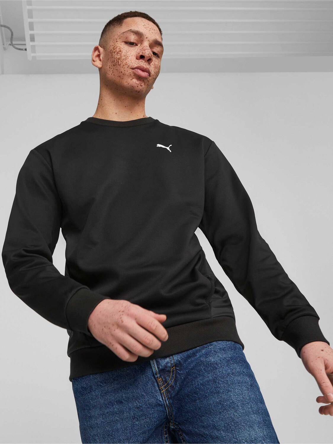 

Блуза Puma OPEN ROAD Crew DK, черный