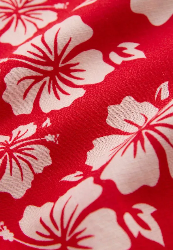 Рубашка с коротким рукавом и принтом, прямого кроя Next, Red Snoopy Hawaii — фото 3