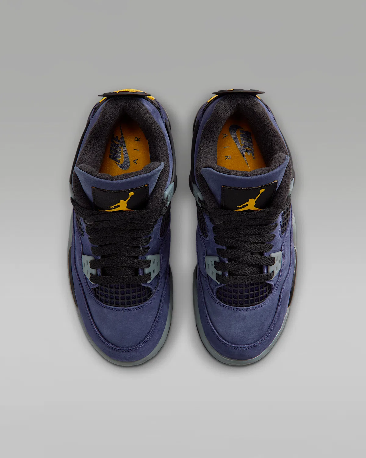 Детские кроссовки Air Jordan 4 Retro "Imperial Purple", Imperial Purple/Multi-Color/Multi-Color — фото 4