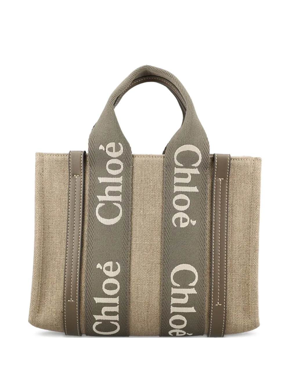 

Сумка-тоут с логотипом CHLOÉ, нейтральный