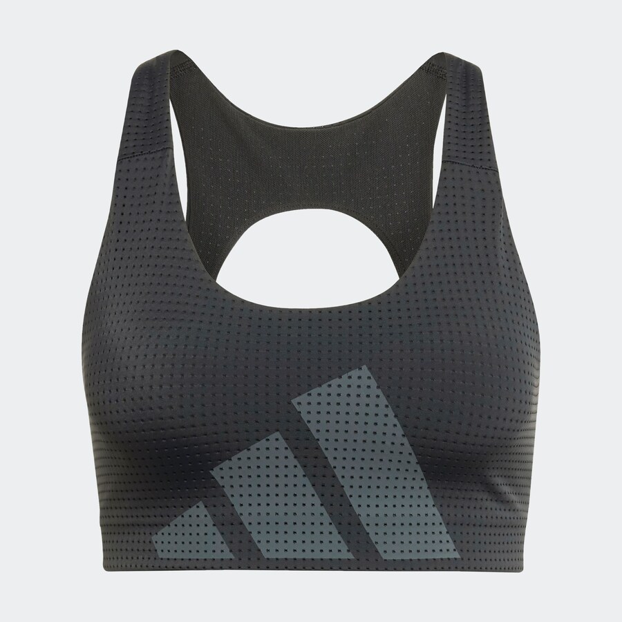 

Спортивный бюстгальтер без косточек ADIDAS PERFORMANCE Powerimpact, черный