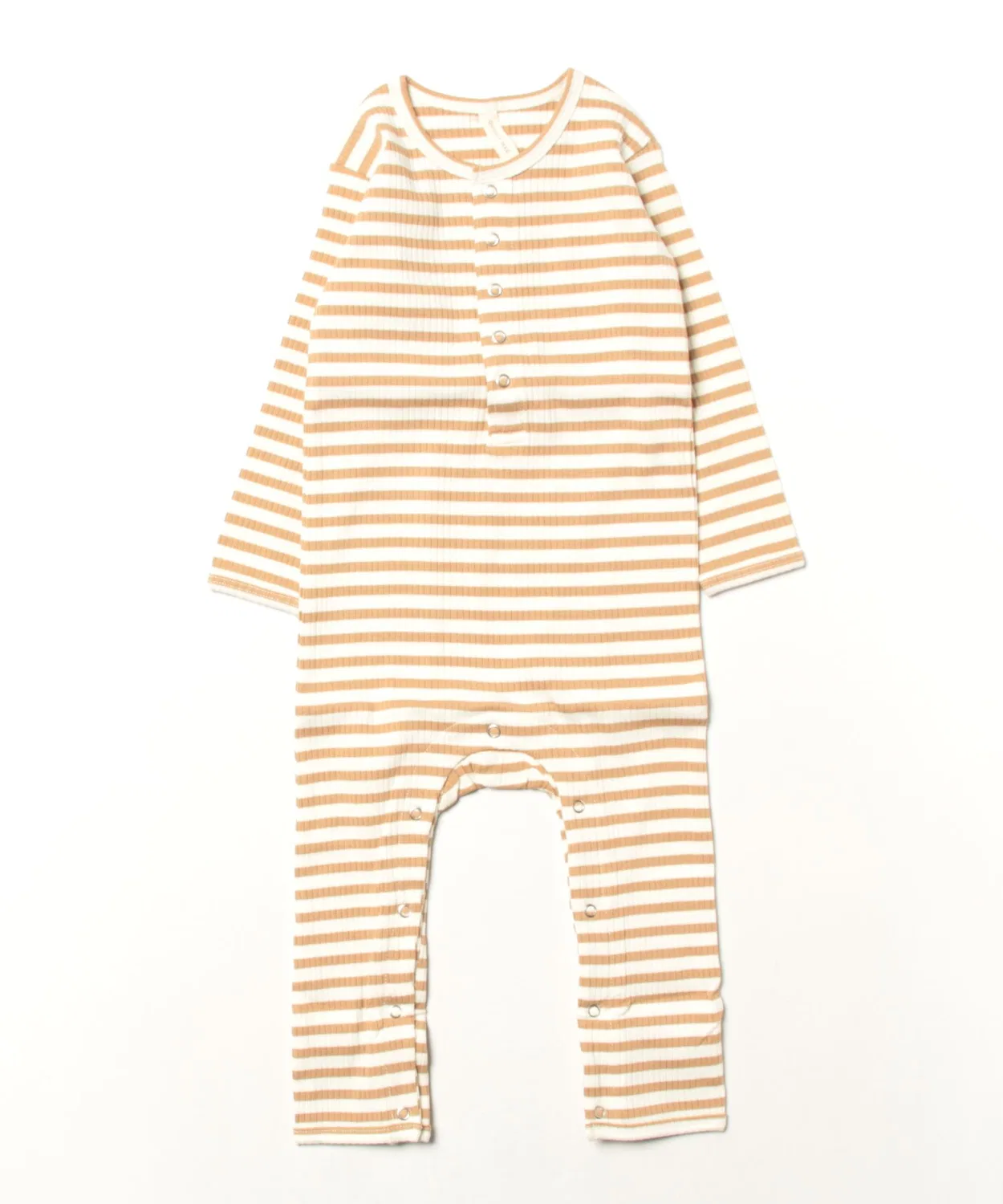Детский комбинезон-боди Ribbed Baby Jumpsuit Quincy Mae из органического хлопка с эластаном