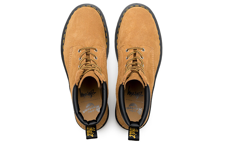 Stussy X 939 Ботинки для активного отдыха унисекс желтые Dr.Martens — фото 4