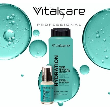 Vitalcare Ultra Hydration 2-в-1 увлажняющий шампунь и кондиционер с льняным семенем и авокадо для нормальных и сухих волос, So.Di.Co — фото 3