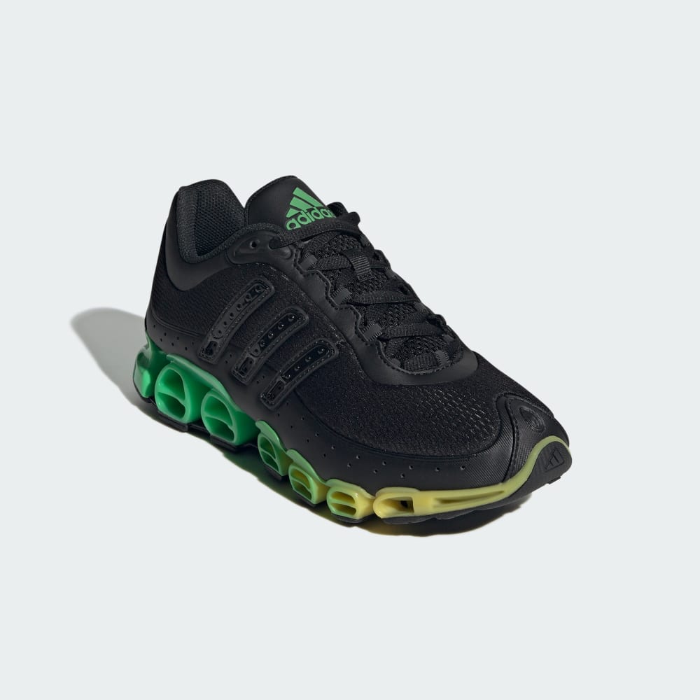 Кроссовки Adidas Megaride Shoes, цвет Core Black/Semi Screaming Green/Yellow — фото 4