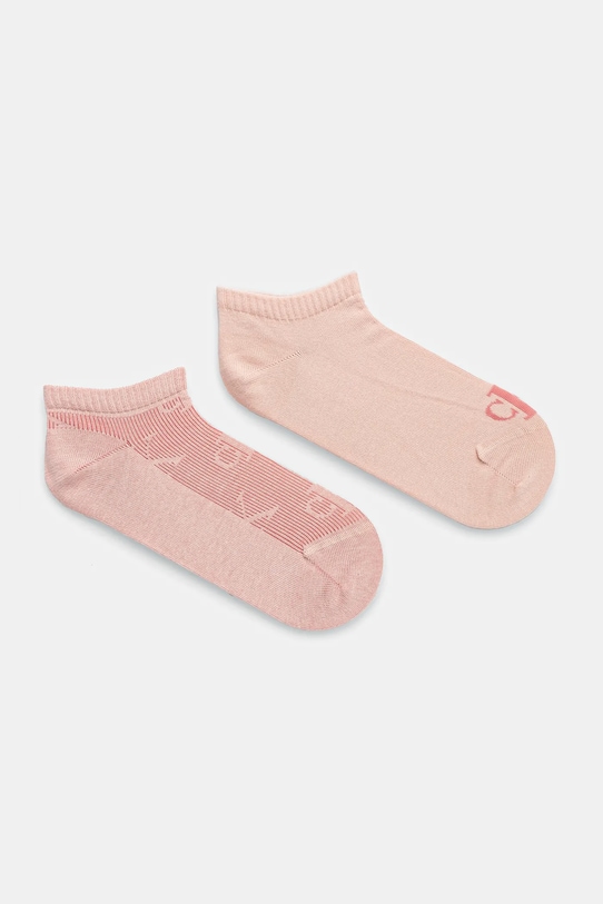 

Носки 2 пары Calvin Klein Jeans, розовый