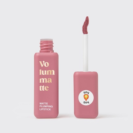 Стойкая матовая жидкая помада для губ Plumping Matte Liquid Lip Color 06 Rose Flirt Vivienne Sabo — фото 2