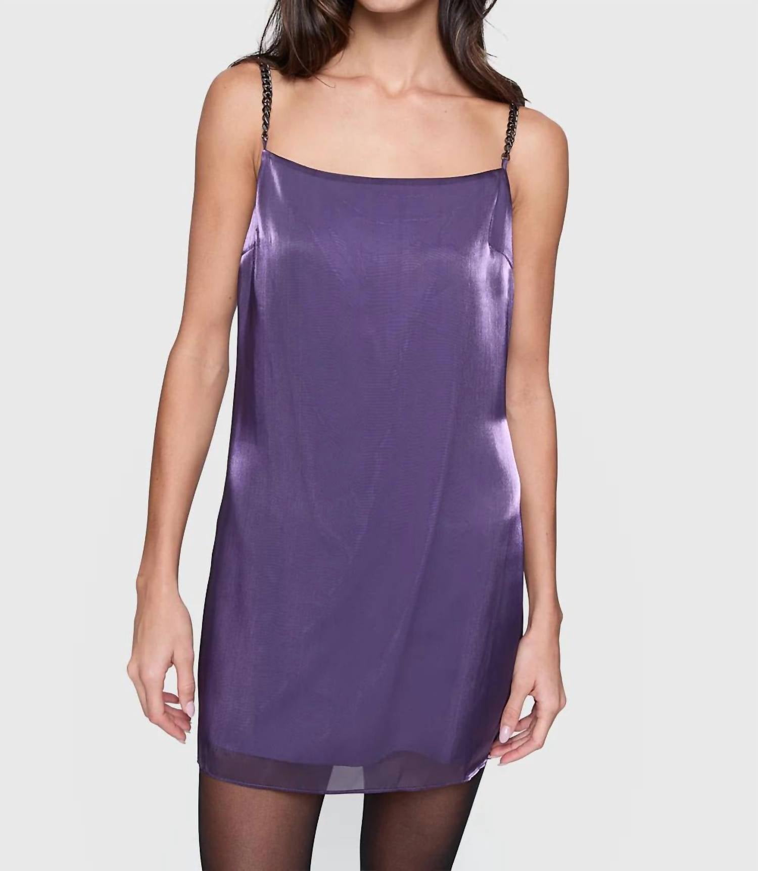 

Платье Rowan Organza фиолетового цвета Rebecca Minkoff