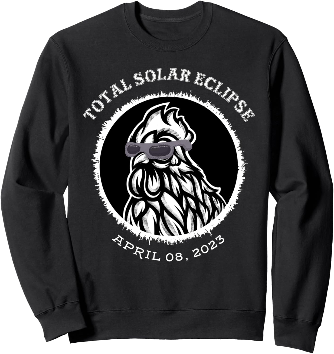 

Забавная толстовка с изображением петуха в очках, посвященная полному солнечному затмению, 8 апреля 2024 года, черная Solar Eclipse 2024 Usa Gift Store, Черный, Забавная толстовка с изображением петуха в очках, посвященная полному солнечному затмению, 8 а