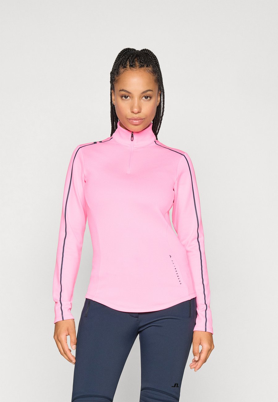 

Топ J.LINDEBERG Sports NEFE QUARTER ZIP MID LAYER, Eosine Pink/Light Pink