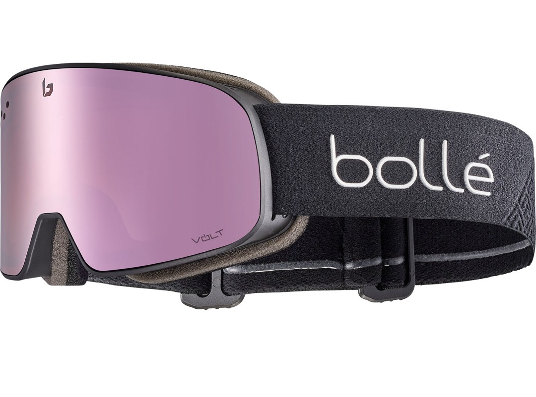 

Bolle Солнцезащитные очки Nevada small black matte/volt pink