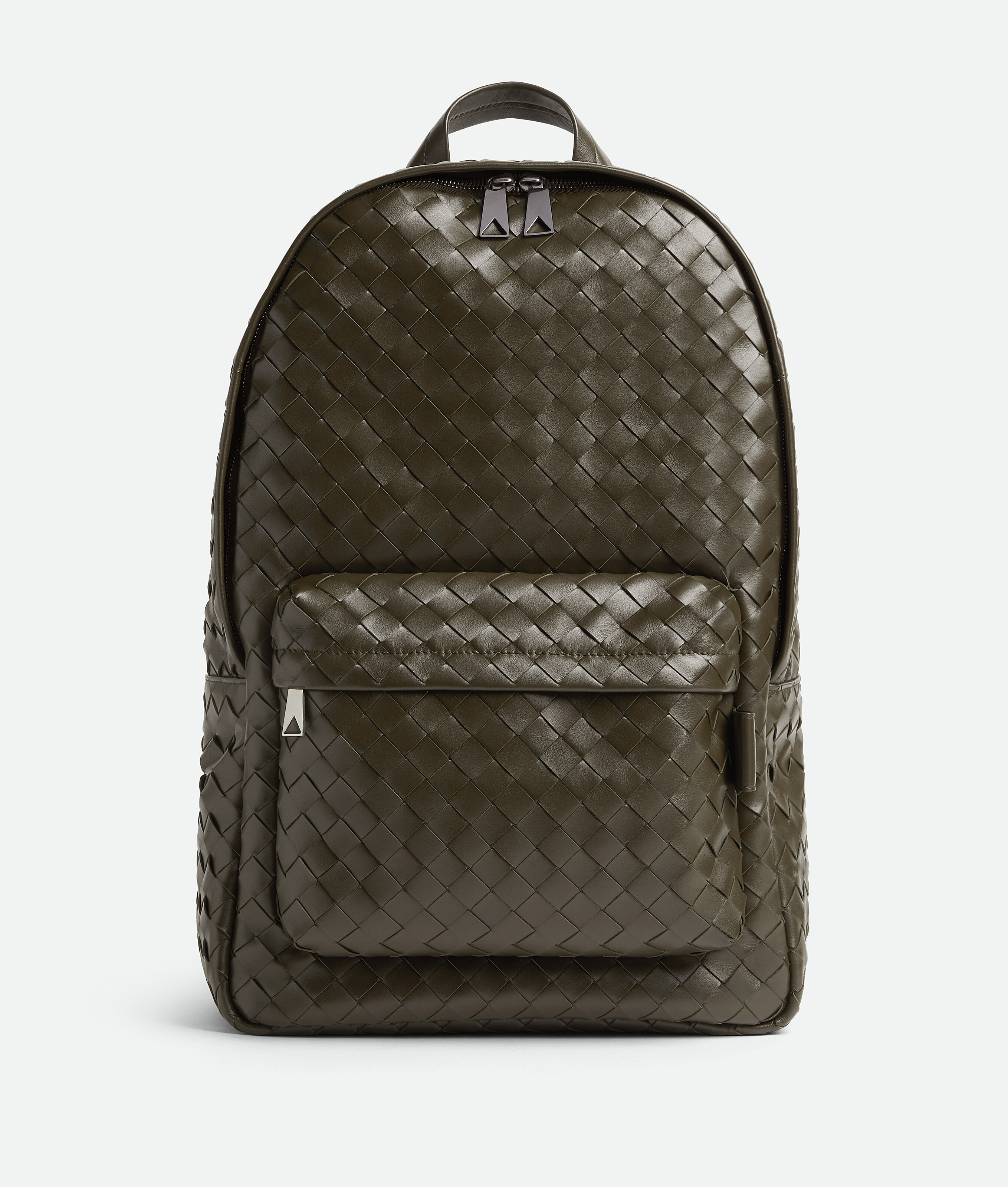 

Рюкзак Intrecciato Bottega Veneta, нейтральный/серо-зеленый