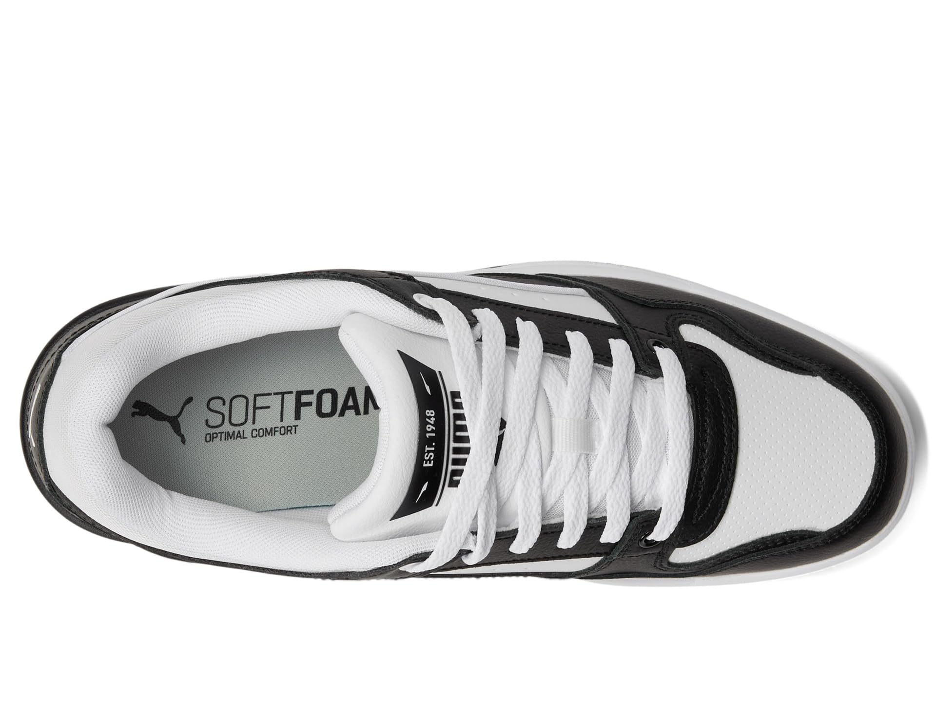 Туфли PUMA Rebound Retro Sneakers, цвет Puma White/Puma Black — фото 2